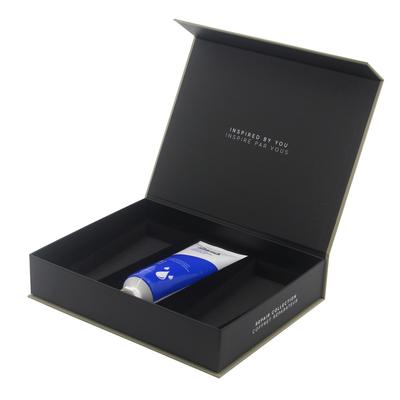 Black Pr Makeup Set Box Luxury Skin Care Mekup Cosmetic Packaging Boxes Custom Logo